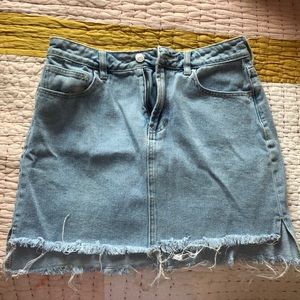 PAC Sun Denim Mini Skirt